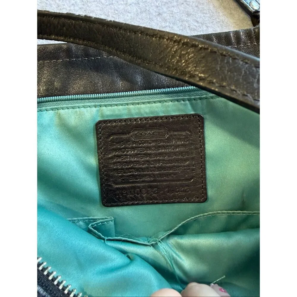 Coach Mia black shoulder bag